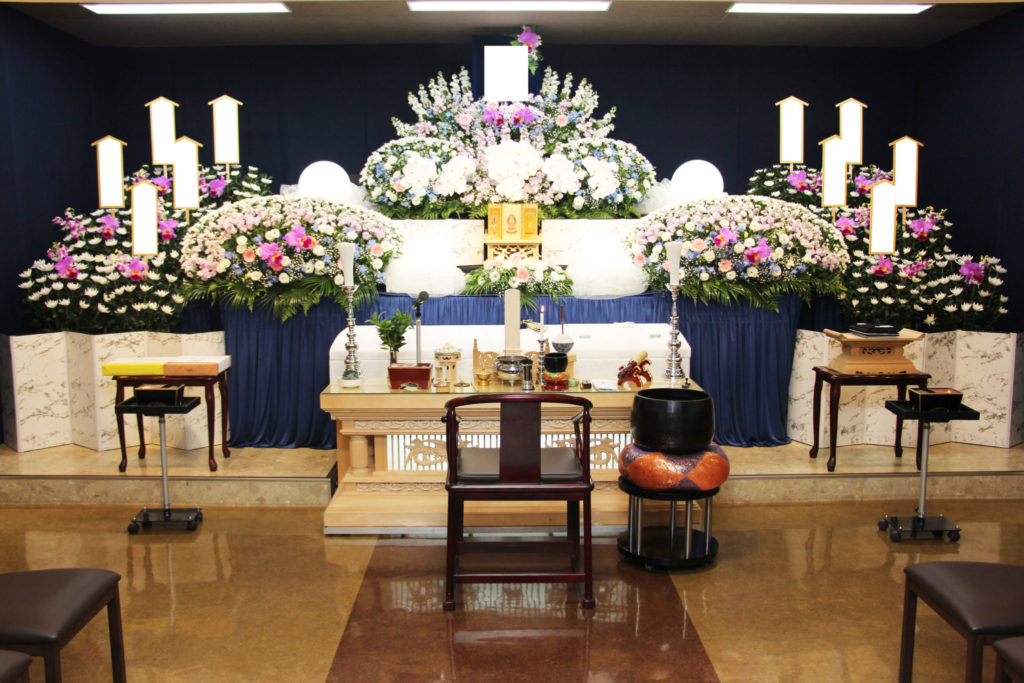 セレモホール富岡での一般葬（200名規模）